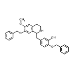 CAS#: 62744-15-4, 2-(Benzyloxy)-5-{[7-(Benzyloxy)-6-Methoxy-1,2,3,4-Tetrahydro-1-Isoquinolinyl]Methyl}Phenol