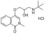 CAS 登录号：62774-96-3， 替利洛尔盐酸盐