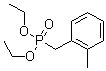 CAS 登录号：62778-16-9， P-[(2-甲基苯基)甲基]-膦酸二乙酯