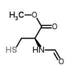 CAS 登录号：627894-21-7， 甲基N-甲酰基-L-半胱氨酸酯