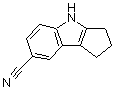 CAS#: 628294-80-4, 1,2,3,4-tetrahydrocyclopenta[b]indole-7-carbonitrile