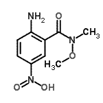 CAS#: 628300-35-6, 2-Amino-N-methoxy-N-methyl-5-nitrobenzamide