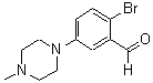CAS#: 628325-61-1, 2-Bromo-5-(4-methyl-1-piperazinyl)benzaldehyde