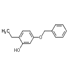 CAS#: 628332-33-2, 5-(Benzyloxy)-2-ethylphenol