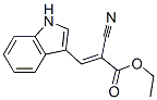 CAS 登录号：6286-56-2， 2-氰基-3-(1H-吲哚-3-基)丙烯酸乙酯
