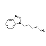 CAS#: 628703-42-4, 1-[3-(Aminooxy)propyl]-1H-benzimidazole