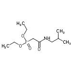 CAS 登录号：62872-62-2， 二乙基[2-(异丁基氨基)-2-氧代乙基]膦酸酯
