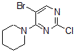 CAS#: 62880-67-5, 5-Bromo-2-Chloro-4-(1-Piperidinyl)-Pyrimidine