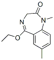 CAS#: 62903-65-5, 1,7-Dimethyl-5-Ethoxy-3H-1,4-Benzodiazepin-2(1H)-One