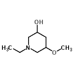 CAS#: 629165-58-8, 1-Ethyl-5-methoxy-3-piperidinol