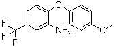 CAS 登录号：62966-74-9， 2-(4-甲氧基苯氧基)-5-(三氟甲基)-苯胺