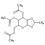 CAS 登录号：630102-81-7， 3,4,6-三-O-乙酰基-1,2-O-亚乙基吡喃己糖