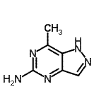 CAS#: 63019-49-8, 7-Methyl-1H-Pyrazolo[4,3-d]Pyrimidin-5-Amine