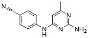 CAS 登录号：6303-41-9， 4-[(2-氨基-6-甲基-嘧啶-4-基)氨基]苯甲腈