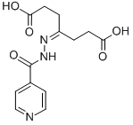 CAS#: 63041-19-0, 4-[(Pyridin-4-Ylcarbonyl)Hydrazono]Heptanedioic Acid