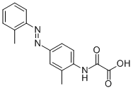 CAS 登录号：63042-11-5， N-[2-甲基-4-(2-甲基苯基偶氮)苯基]草氨酸