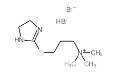 CAS 登录号：6305-01-7， 1,3-乙烯-2-(3-三甲基氨基)丙基异硫脲二溴化物