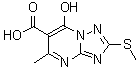 CAS#: 63059-40-5, 7-Hydroxy-5-Methyl-2-(Methylthio)-[1,2,4]Triazolo[1,5-a]Pyrimidine-6-Carboxylicacid