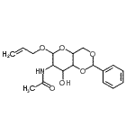 CAS#: 63064-49-3, N-(6-Allyloxy-8-Hydroxy-2-Phenyl-4,4A,6,7,8,8A-Hexahydropyrano[5,6-d][1,3]Dioxin-7-Yl)Acetamide