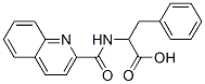 CAS 登录号：6308-53-8， 3-苯基-2-(喹啉-2-羰基氨基)丙酸