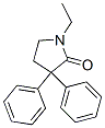 CAS 登录号：6309-41-7， 1-乙基-3,3-二苯基-吡咯烷-2-酮