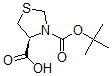 CAS 登录号：63091-82-7， (4S)-3,4-噻唑烷二羧酸 3-叔丁酯