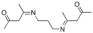 CAS 登录号：6310-78-7， 4-[3-(4-氧代戊烷-2-亚基氨基)丙基亚胺]戊烷-2-酮