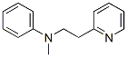 CAS 登录号：6312-26-1， N-甲基-N-(2-吡啶-2-基乙基)苯胺