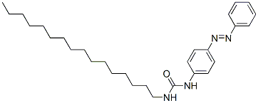 CAS 登录号：6312-98-7， 1-十六烷基-3-(4-苯基偶氮苯基)脲