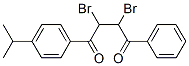 CAS 登录号：6313-06-0， 2,3-二溴-1-苯基-4-(4-丙-2-基苯基)丁烷-1,4-二酮