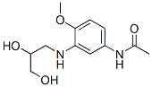 CAS#: 63133-73-3, N-[3-[(2,3-Dihydroxypropyl)Amino]-4-Methoxyphenyl]Acetamide