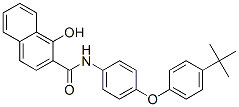 CAS 登录号：63149-11-1， N-[4-(4-叔-丁基苯氧基)苯基]-1-羟基-2-萘甲酰胺