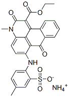 CAS#: 63149-14-4, Ammonium 1-Ethyl 2,7-Dihydro-3-Methyl-6-[(4-Methyl-2-Sulphonatophenyl)Amino]-2,7-Dioxo-3H-Dibenz[f,ij]Isoquinoline-1-Carboxylate