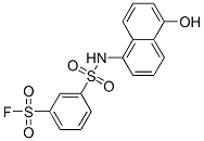 CAS#: 63149-46-2, 3-[[(5-Hydroxy-1-Naphthalenyl)Amino]Sulfonyl]Benzenesulfonic Acid Fluoride