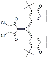 CAS#: 63165-93-5, 2-[2,3-Bis[3,5-Bis(1,1-Dimethylethyl)-4-Oxo-2,5-Cyclohexadien-1-Ylidene]Cyclopropylidene]-4,5-Dichloro-4-Cyclopentene-1,3-Dione