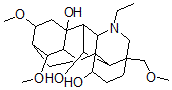 CAS 登录号：63201-50-3， 20-乙基-14alpha,16beta-二甲氧基-4-(甲氧基甲基)乌头碱-1alpha,7,8-三醇