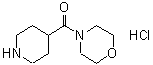 CAS#: 63214-57-3, 4-Morpholinyl(4-Piperidinyl)Methanone Hydrochloride (1:1)