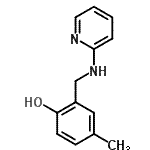 CAS#: 632329-79-4, 4-Methyl-2-[(2-pyridinylamino)methyl]phenol