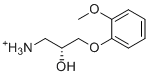 CAS 登录号：63257-76-1， 1-氨基-3-(2-甲氧基苯氧基)-2-丙醇