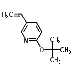 CAS 登录号：633335-92-9， 2-[(2-甲基-2-丙基)氧基]-5-乙烯基吡啶