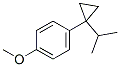 CAS#: 63340-03-4, 1-Methoxy-4-[1-(1-Methylethyl)Cyclopropyl]-Benzene