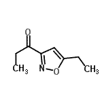 CAS 登录号：63341-11-7， 1-(5-乙基-1,2-恶唑-3-基)-1-丙酮