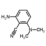 CAS 登录号：63365-11-7， 2-氨基-6-(二甲基氨基)苯甲腈