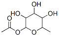 CAS 登录号：6340-53-0， (3,4,5-三羟基-6-甲基-四氢吡喃-2-基)乙酸酯