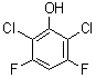 CAS 登录号：63418-08-6， 2,6-二氯-3,5-二氟苯酚