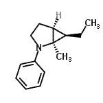 CAS#: 634181-51-4, (1R,5S,6R)-6-Ethyl-1-methyl-2-phenyl-2-azabicyclo[3.1.0]hexane