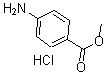 CAS 登录号：63450-84-0， 4-氨基-苯甲酸甲酯盐酸盐(1:1)