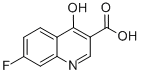 CAS 登录号：63463-20-7， 7-氟-4-羟基-3-喹啉羧酸