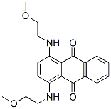 CAS 登录号：63466-98-8， 1,4-二[(2-甲氧基乙基)氨基]蒽醌