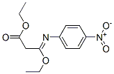CAS 登录号：63468-27-9， 3-乙氧基-3-[(4-硝基苯基)亚氨基]丙酸乙酯